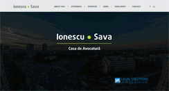 Desktop Screenshot of ionescusava.ro